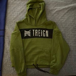 Treign cropped hoodie, med